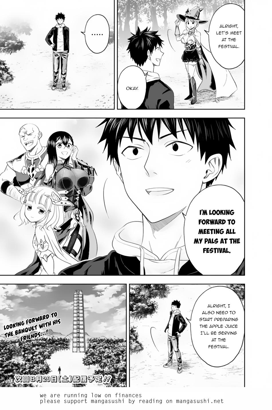 Ore no Ie ga Maryoku Spot Datta Ken: Sundeiru dake de Sekai Saikyou Chap 95 - Next Chap 96