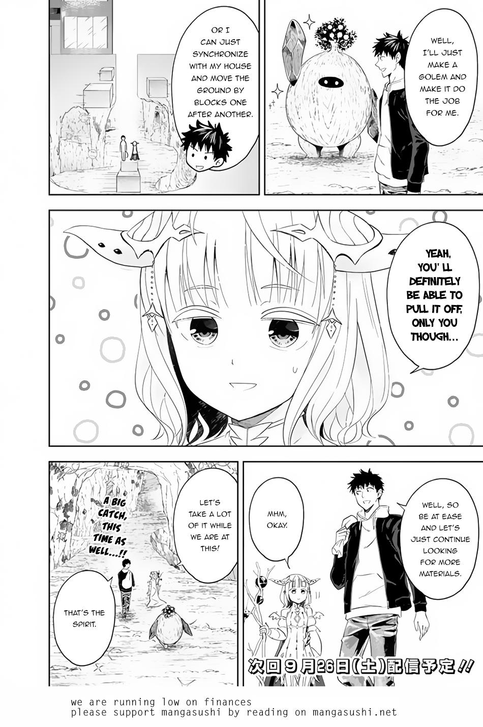 Ore no Ie ga Maryoku Spot Datta Ken: Sundeiru dake de Sekai Saikyou Chap 98 - Next Chap 99