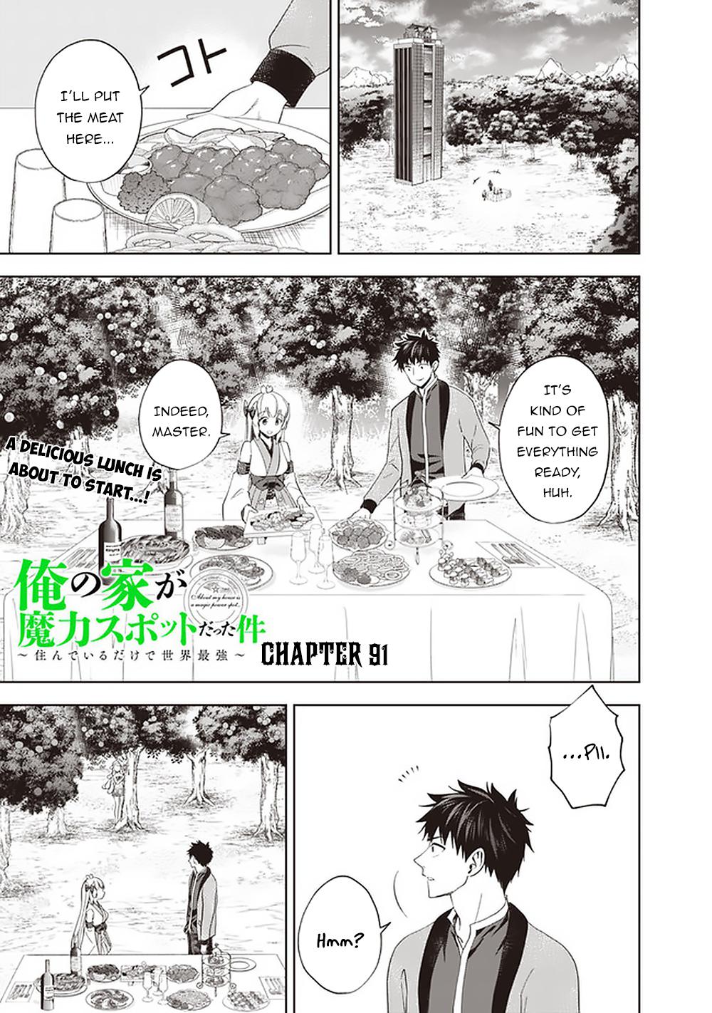 Ore no Ie ga Maryoku Spot Datta Ken: Sundeiru dake de Sekai Saikyou Chap 91 - Next Chap 92