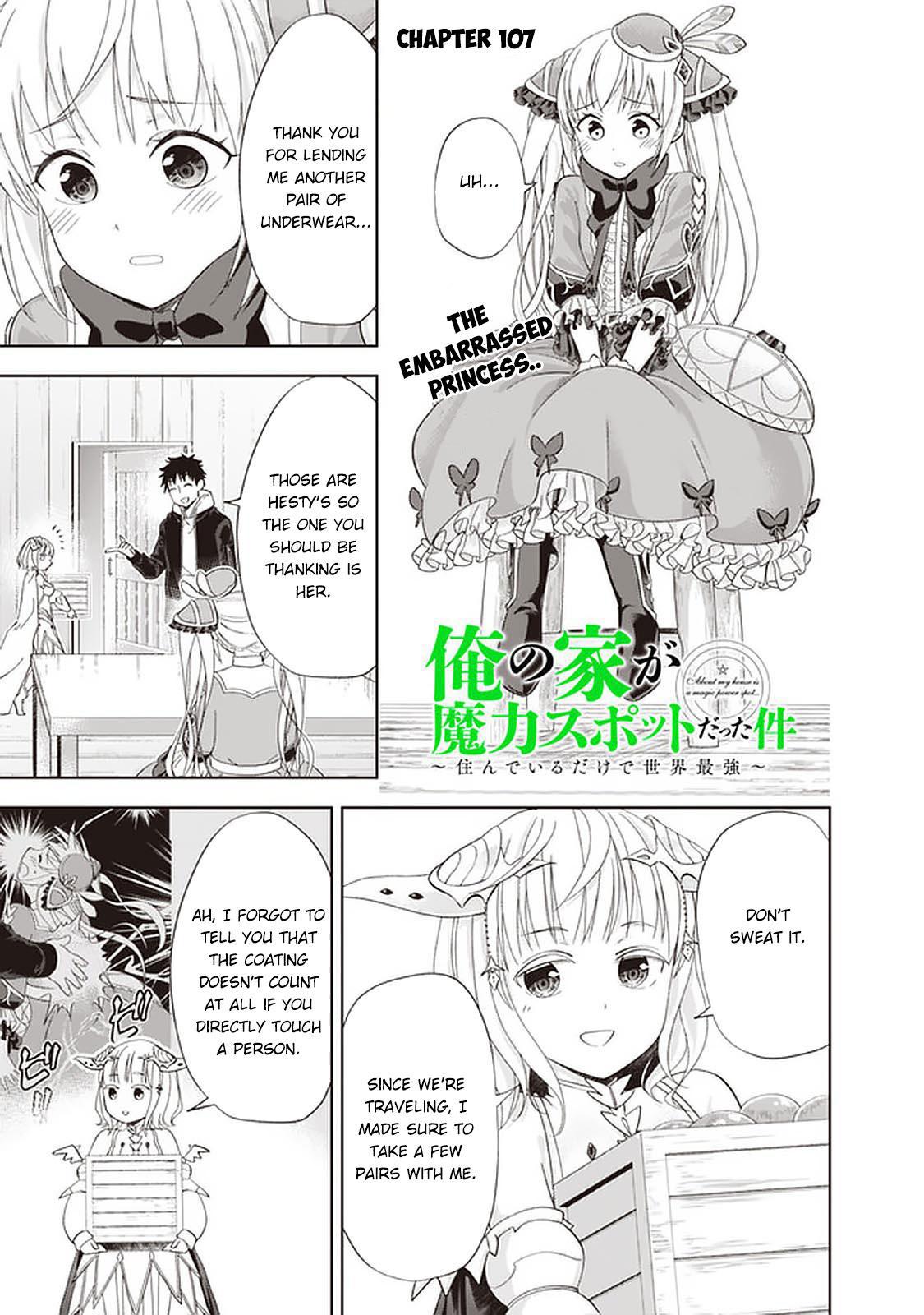Ore no Ie ga Maryoku Spot Datta Ken: Sundeiru dake de Sekai Saikyou Chap 107 - Next Chap 108