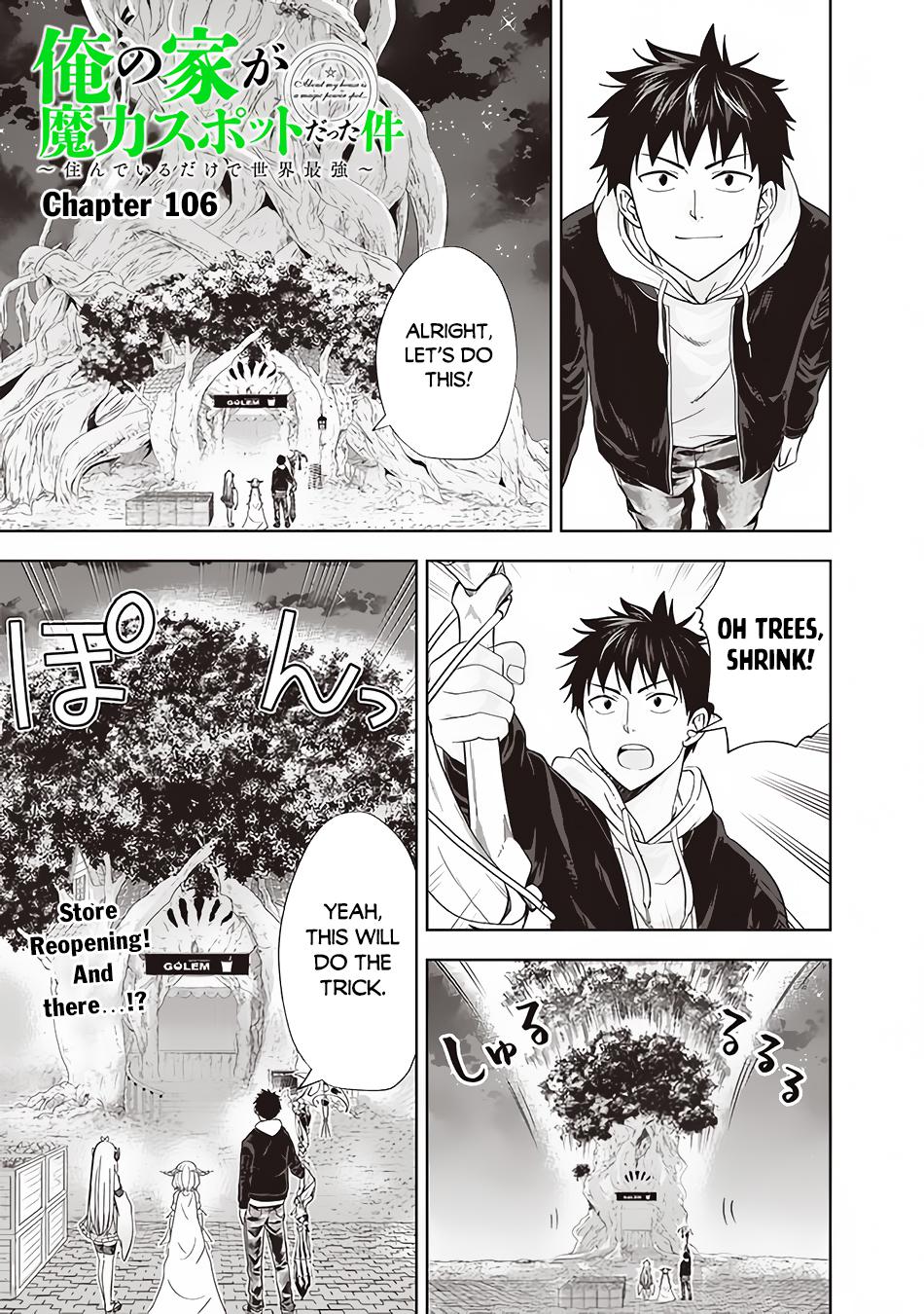 Ore no Ie ga Maryoku Spot Datta Ken: Sundeiru dake de Sekai Saikyou Chap 106 - Next Chap 107