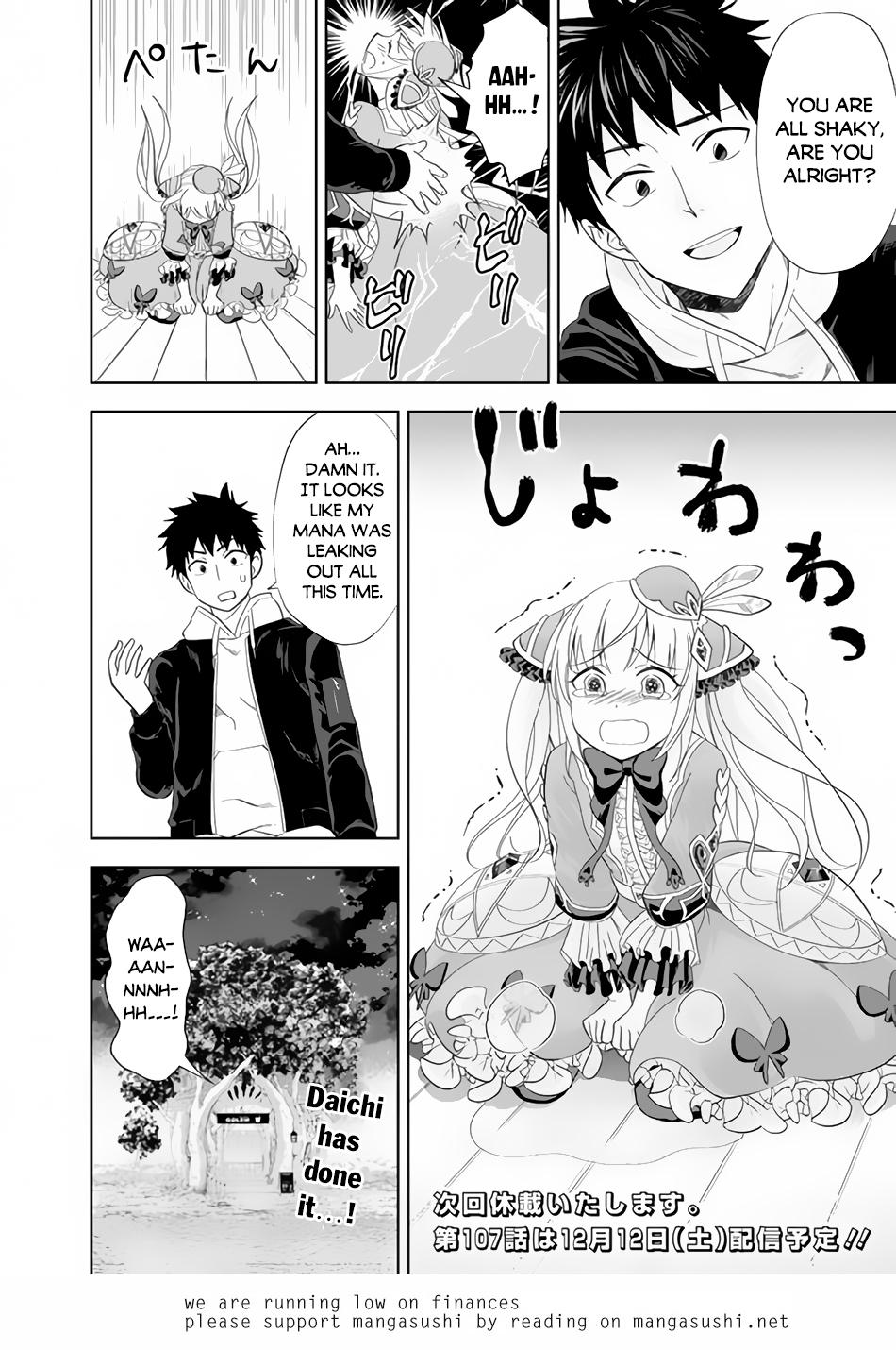 Ore no Ie ga Maryoku Spot Datta Ken: Sundeiru dake de Sekai Saikyou Chap 106 - Next Chap 107
