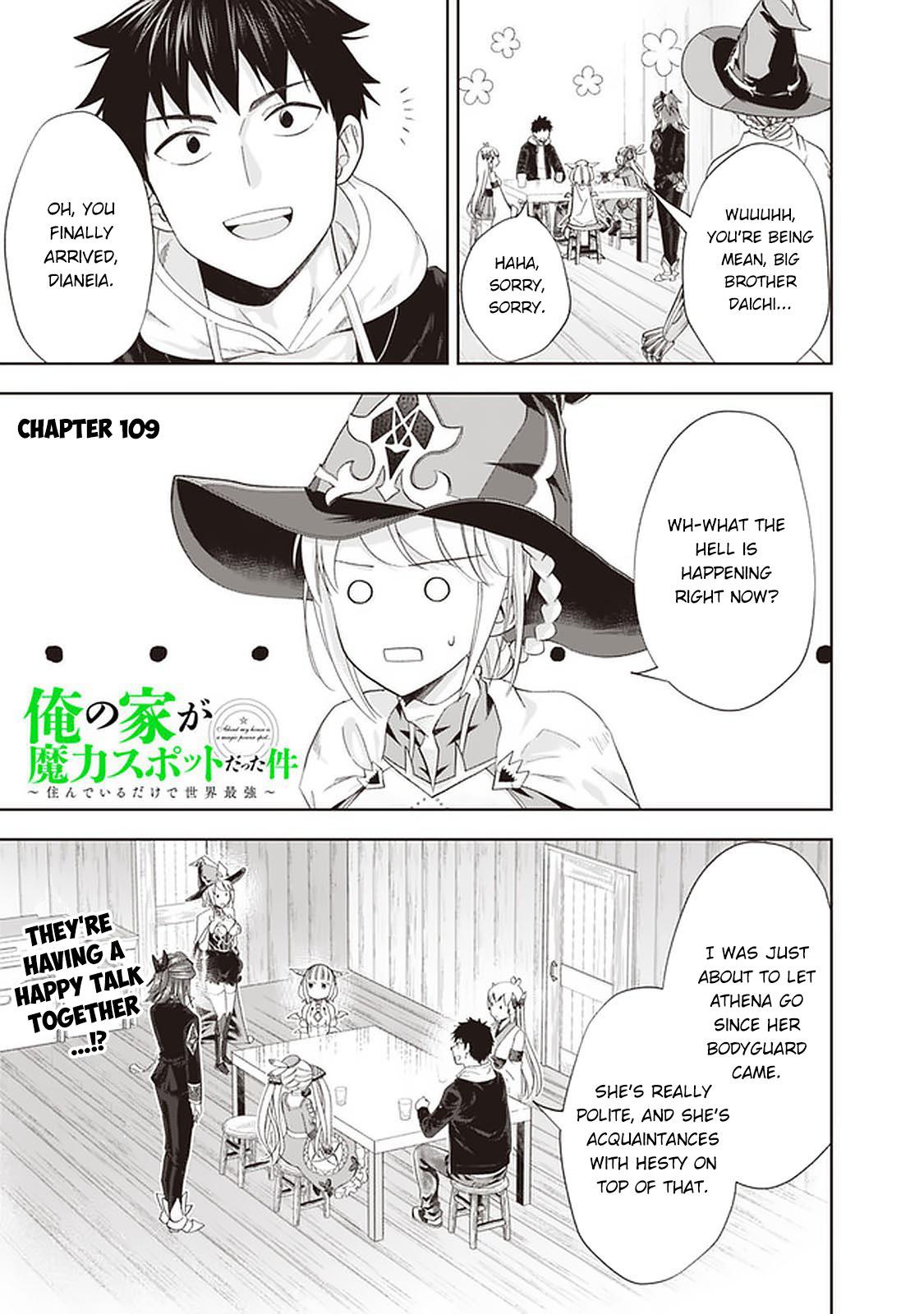 Ore no Ie ga Maryoku Spot Datta Ken: Sundeiru dake de Sekai Saikyou Chap 109 - Next Chap 110