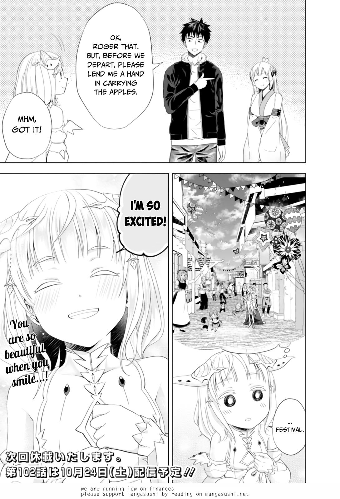 Ore no Ie ga Maryoku Spot Datta Ken: Sundeiru dake de Sekai Saikyou Chap 101 - Next Chap 102