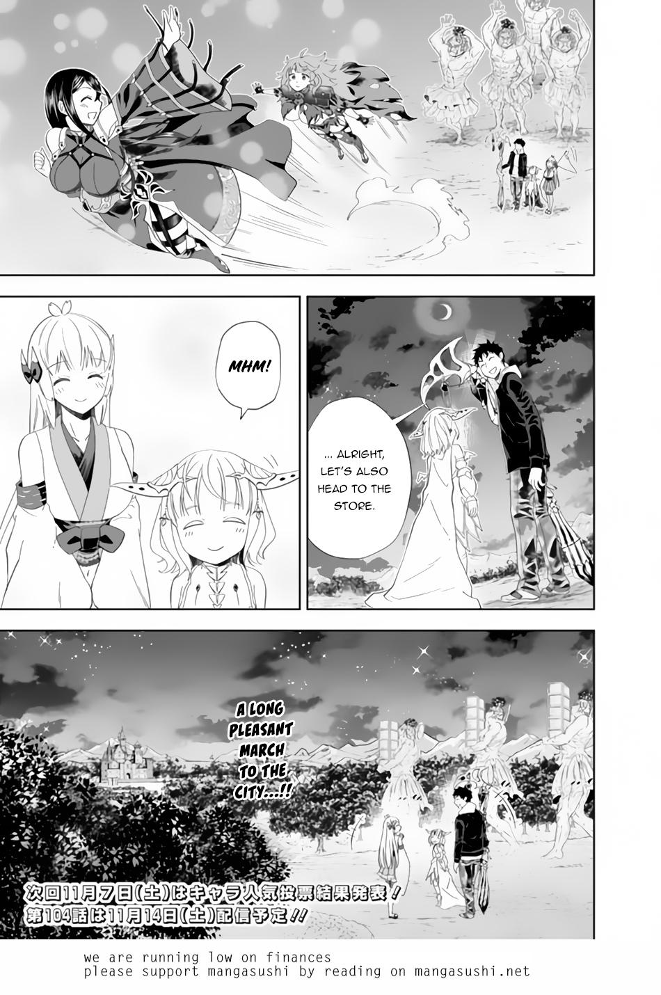 Ore no Ie ga Maryoku Spot Datta Ken: Sundeiru dake de Sekai Saikyou Chap 103 - Next Chap 104