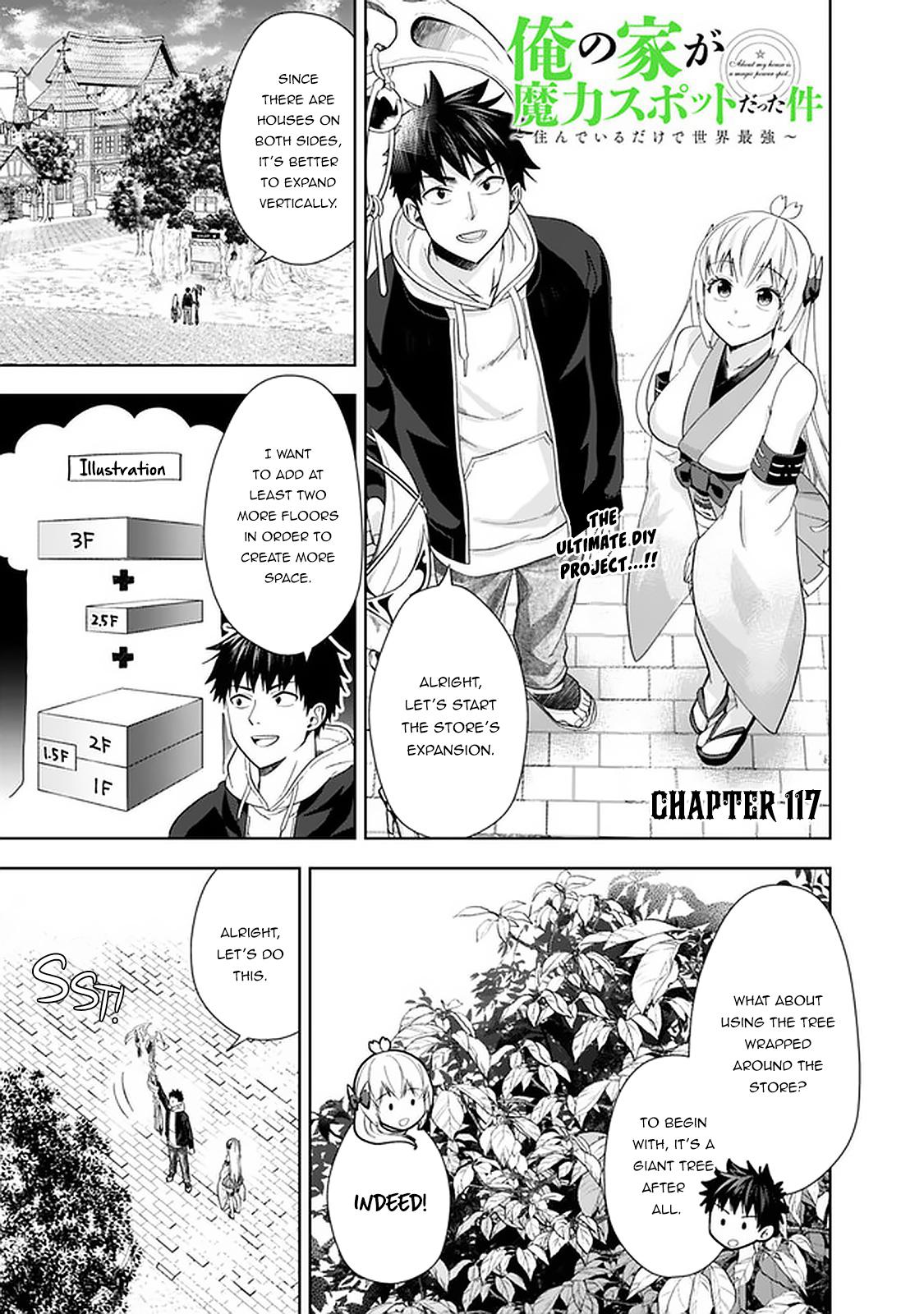 Ore no Ie ga Maryoku Spot Datta Ken: Sundeiru dake de Sekai Saikyou Chap 117 - Next Chap 118