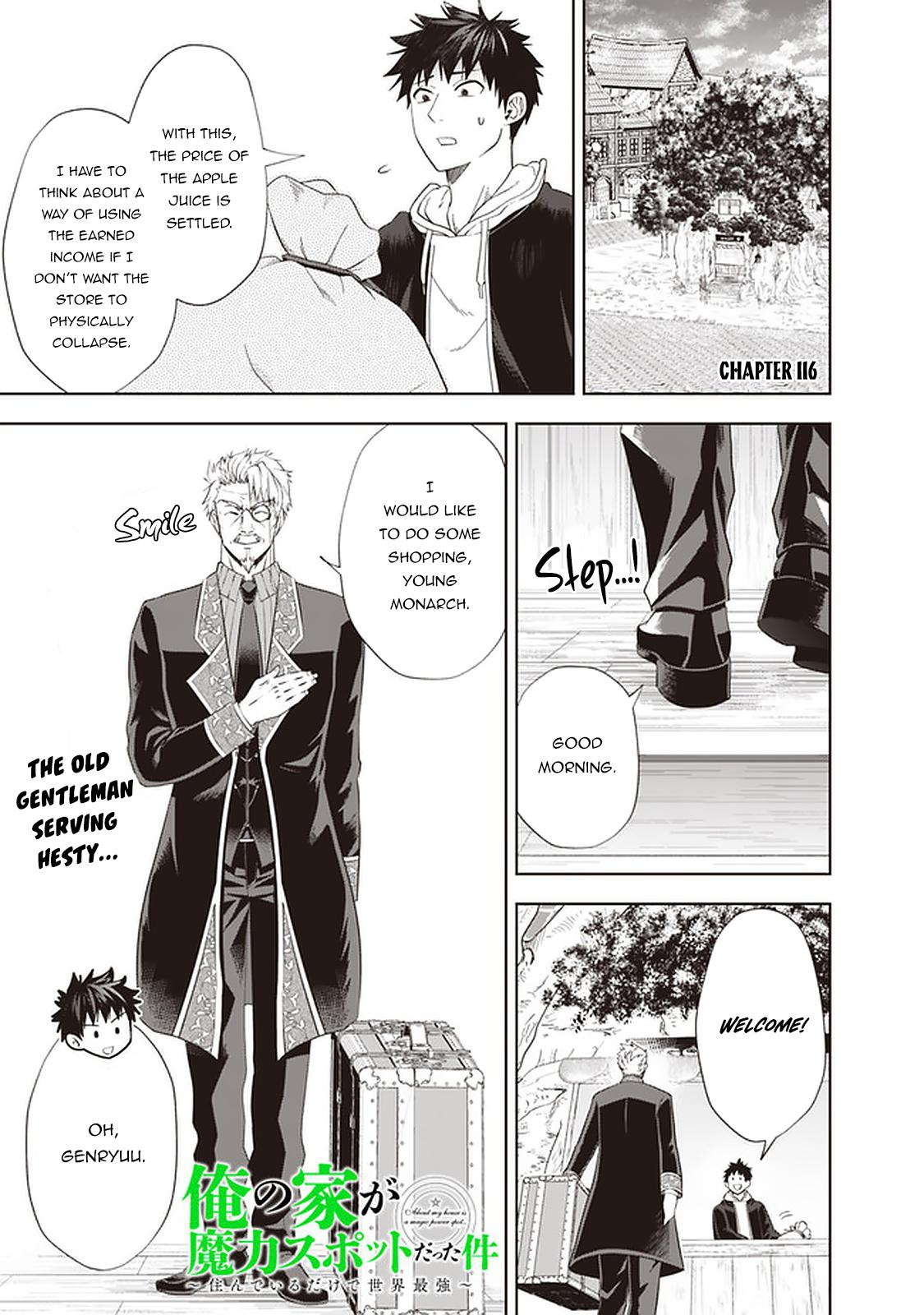 Ore no Ie ga Maryoku Spot Datta Ken: Sundeiru dake de Sekai Saikyou Chap 116 - Next Chap 117