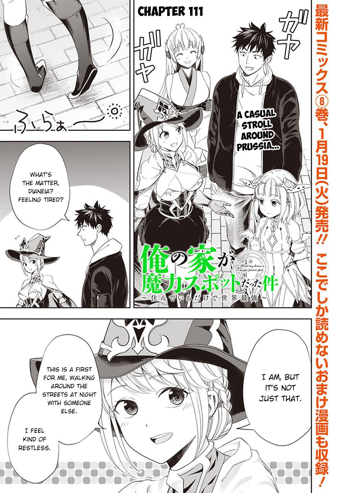 Ore no Ie ga Maryoku Spot Datta Ken: Sundeiru dake de Sekai Saikyou Chap 111 - Next Chap 112