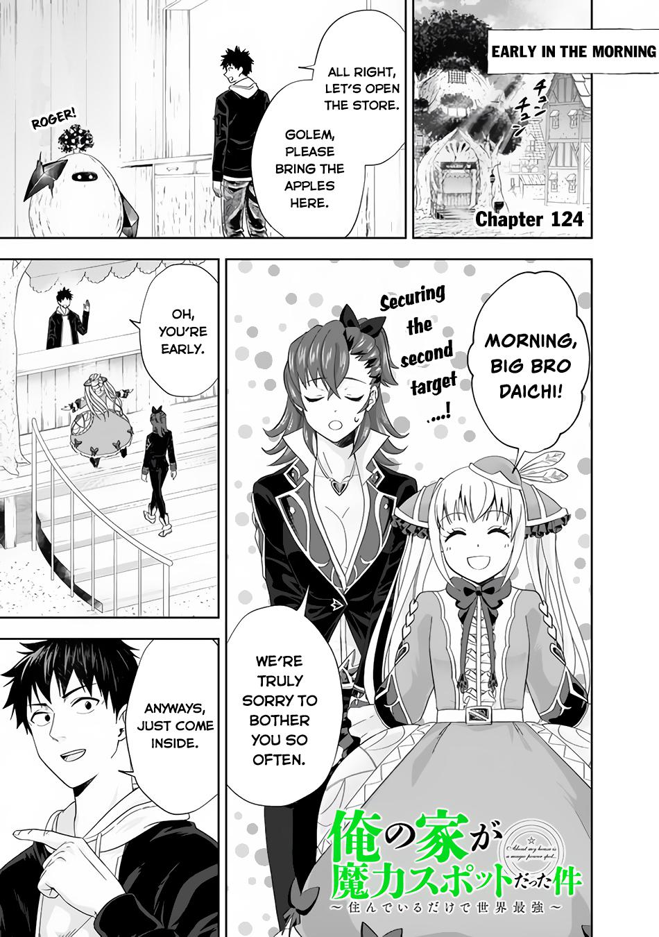 Ore no Ie ga Maryoku Spot Datta Ken: Sundeiru dake de Sekai Saikyou Chap 124 - Next Chap 125