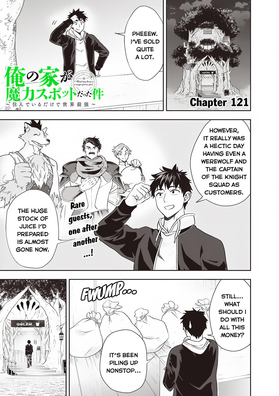 Ore no Ie ga Maryoku Spot Datta Ken: Sundeiru dake de Sekai Saikyou Chap 121 - Next Chap 122