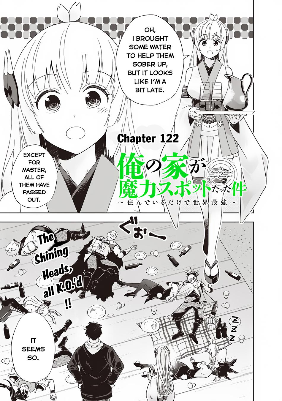 Ore no Ie ga Maryoku Spot Datta Ken: Sundeiru dake de Sekai Saikyou Chap 122 - Next Chap 123