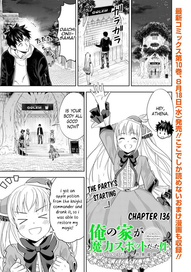 Ore no Ie ga Maryoku Spot Datta Ken: Sundeiru dake de Sekai Saikyou Chap 136 - Next Chap 137