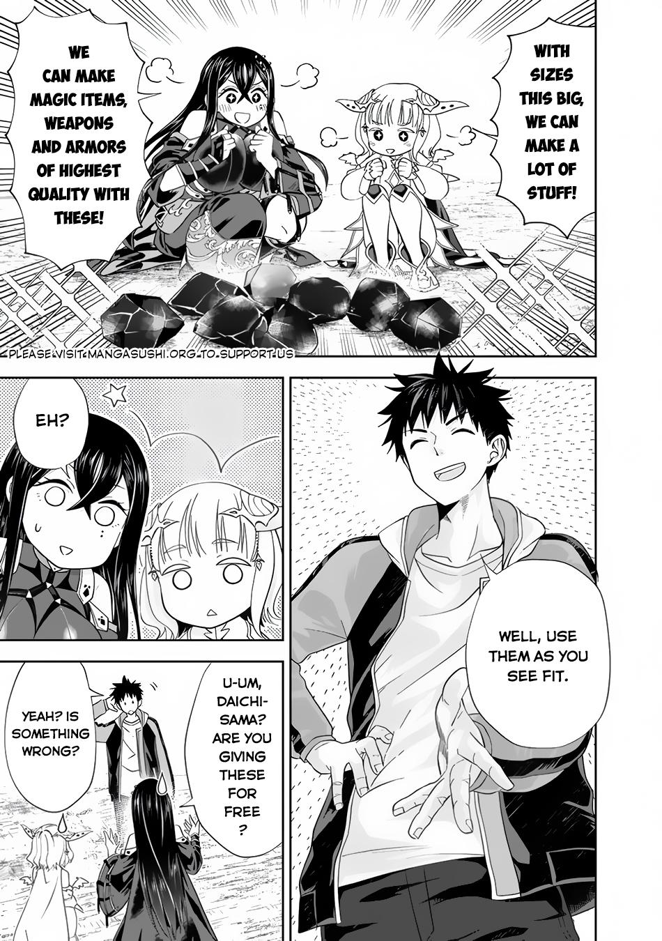 Ore no Ie ga Maryoku Spot Datta Ken: Sundeiru dake de Sekai Saikyou Chap 147 - Next Chap 148