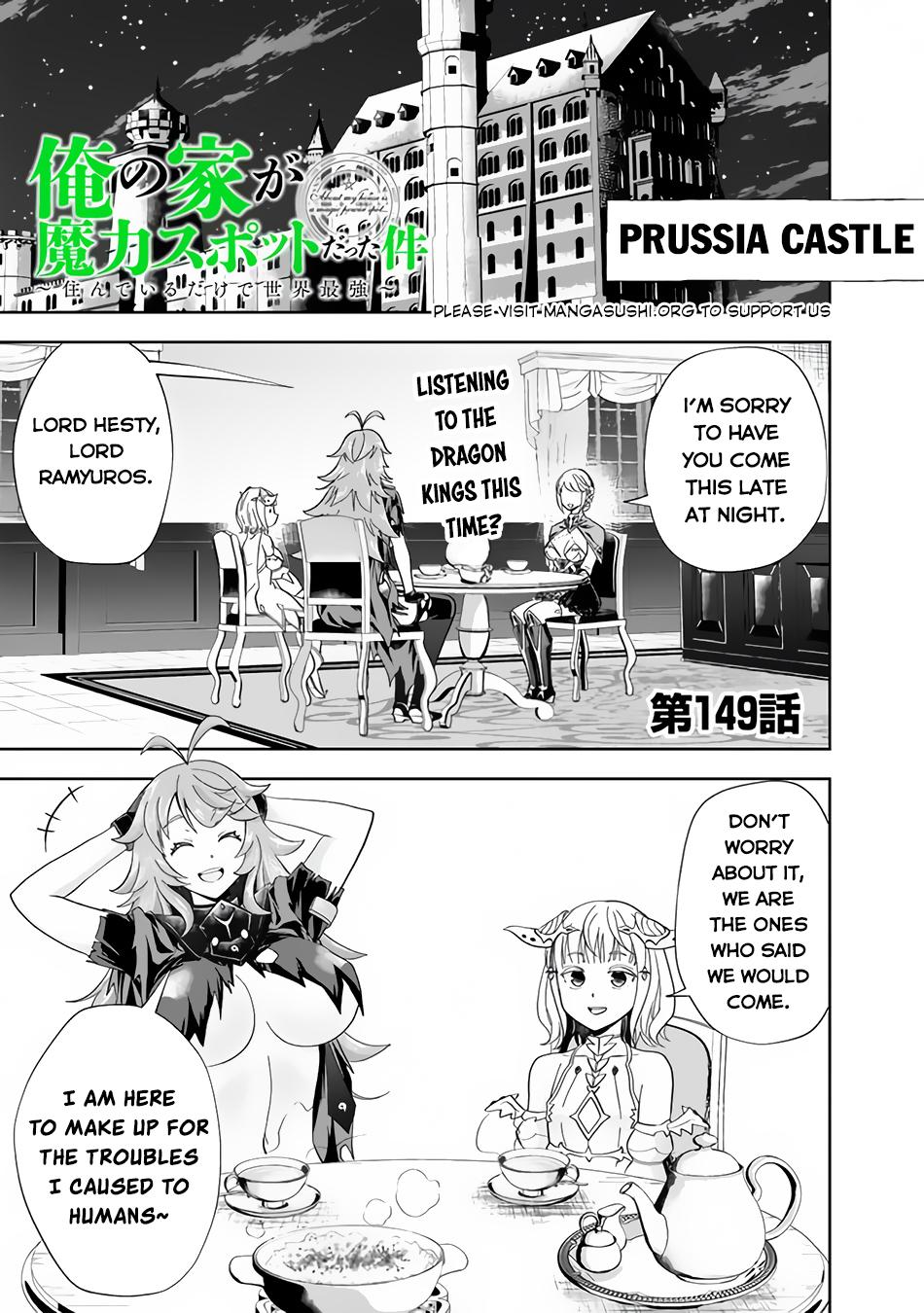 Ore no Ie ga Maryoku Spot Datta Ken: Sundeiru dake de Sekai Saikyou Chap 149 - Next Chap 150