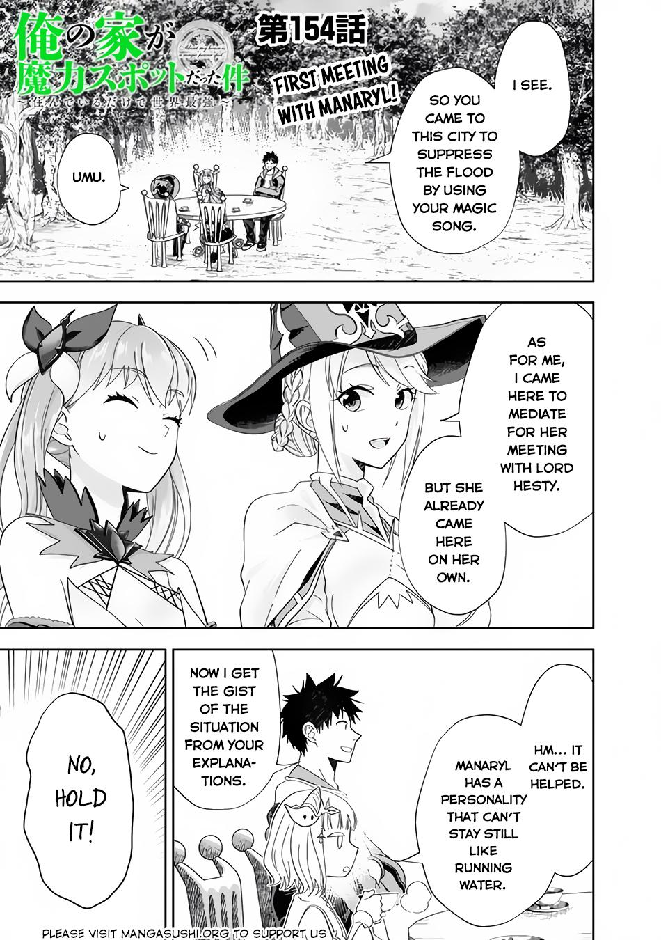 Ore no Ie ga Maryoku Spot Datta Ken: Sundeiru dake de Sekai Saikyou Chap 154 - Next Chap 155