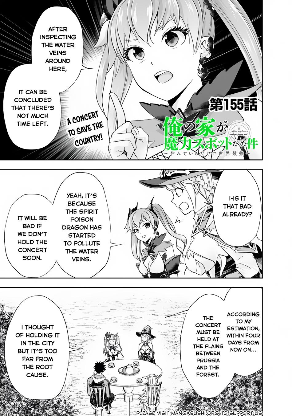 Ore no Ie ga Maryoku Spot Datta Ken: Sundeiru dake de Sekai Saikyou Chap 155 - Next Chap 156