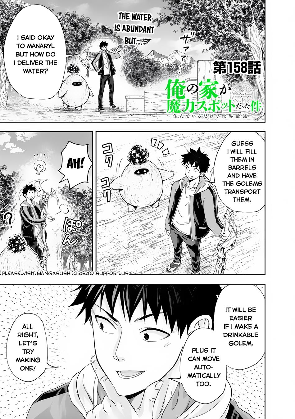 Ore no Ie ga Maryoku Spot Datta Ken: Sundeiru dake de Sekai Saikyou Chap 158 - Next Chap 159
