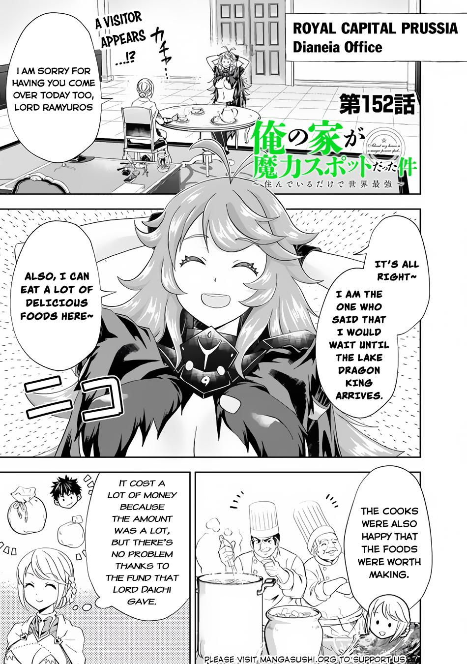 Ore no Ie ga Maryoku Spot Datta Ken: Sundeiru dake de Sekai Saikyou Chap 152 - Next Chap 153