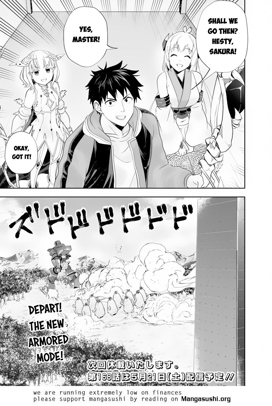 Ore no Ie ga Maryoku Spot Datta Ken: Sundeiru dake de Sekai Saikyou Chap 167 - Next Chap 168