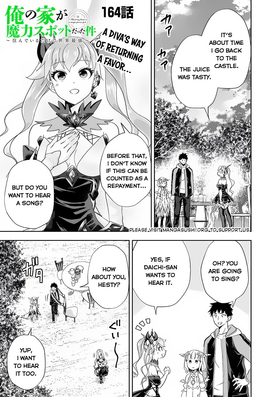 Ore no Ie ga Maryoku Spot Datta Ken: Sundeiru dake de Sekai Saikyou Chap 164 - Next Chap 165