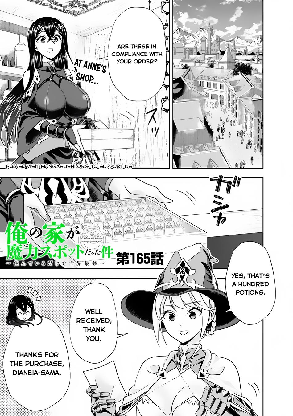 Ore no Ie ga Maryoku Spot Datta Ken: Sundeiru dake de Sekai Saikyou Chap 165 - Next Chap 166
