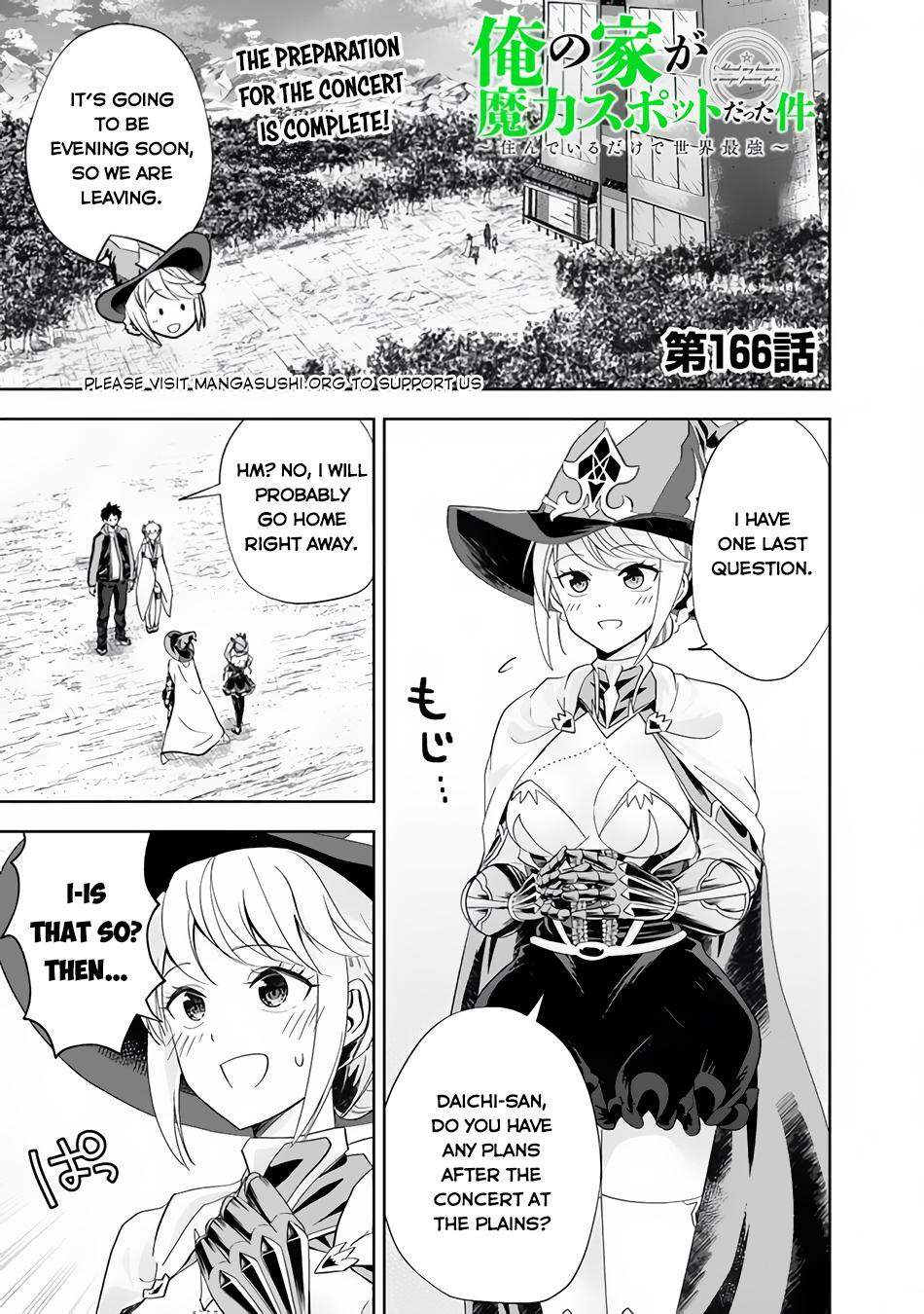 Ore no Ie ga Maryoku Spot Datta Ken: Sundeiru dake de Sekai Saikyou Chap 166 - Next Chap 167
