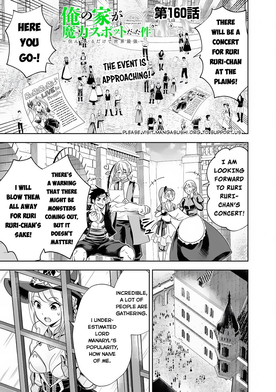Ore no Ie ga Maryoku Spot Datta Ken: Sundeiru dake de Sekai Saikyou Chap 160 - Next Chap 161