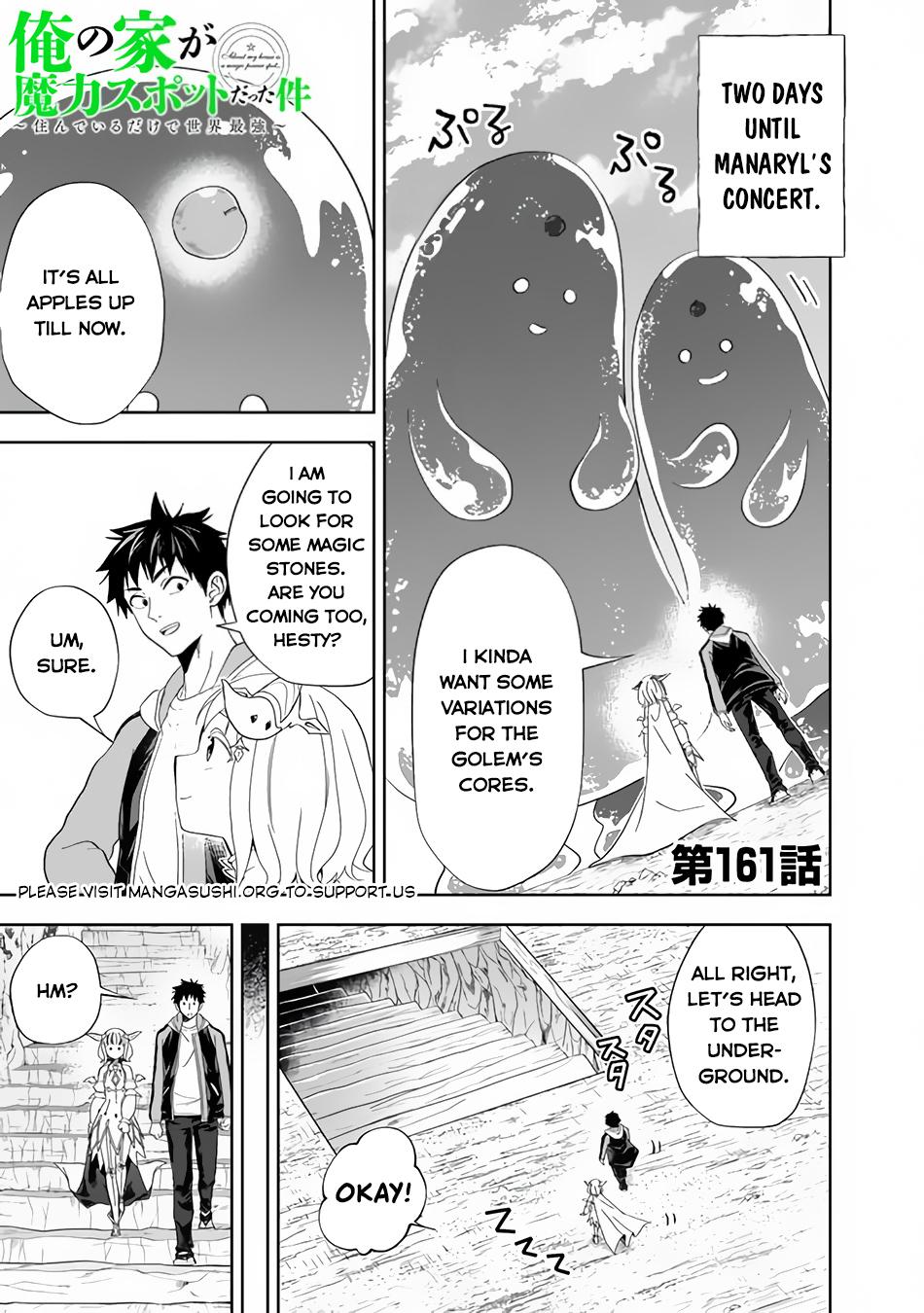 Ore no Ie ga Maryoku Spot Datta Ken: Sundeiru dake de Sekai Saikyou Chap 161 - Next Chap 162
