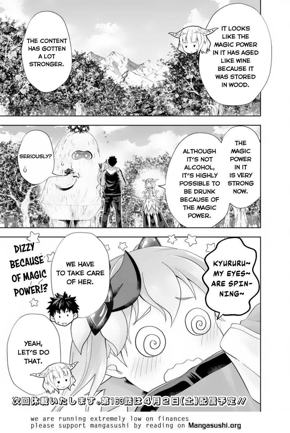 Ore no Ie ga Maryoku Spot Datta Ken: Sundeiru dake de Sekai Saikyou Chap 162 - Next Chap 163