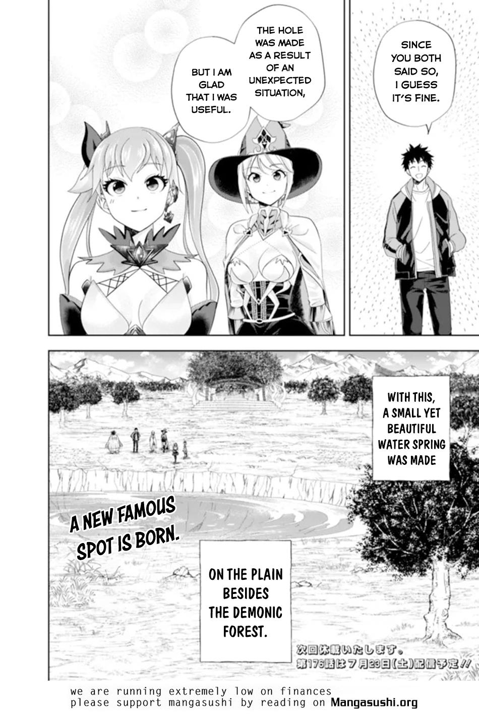 Ore no Ie ga Maryoku Spot Datta Ken: Sundeiru dake de Sekai Saikyou Chap 175 - Next Chap 176
