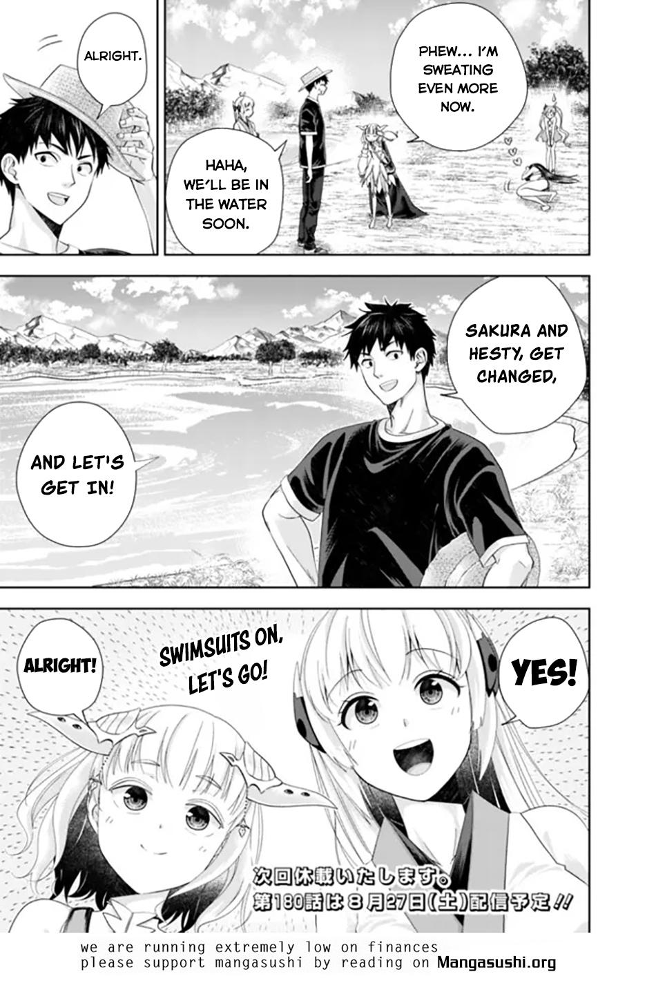 Ore no Ie ga Maryoku Spot Datta Ken: Sundeiru dake de Sekai Saikyou Chap 179 - Next Chap 180