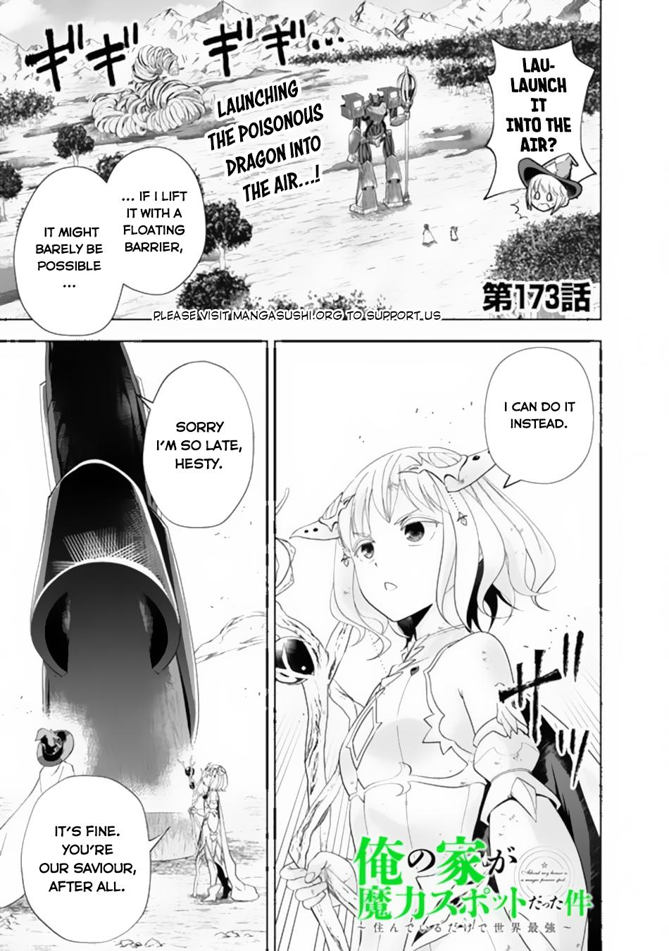 Ore no Ie ga Maryoku Spot Datta Ken: Sundeiru dake de Sekai Saikyou Chap 173 - Next Chap 174