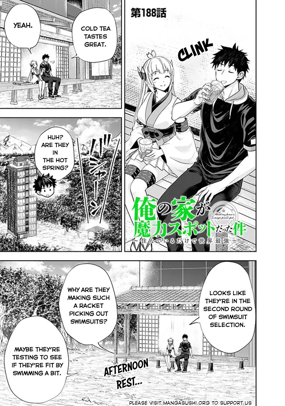 Ore no Ie ga Maryoku Spot Datta Ken: Sundeiru dake de Sekai Saikyou Chap 188 - Next Chap 189