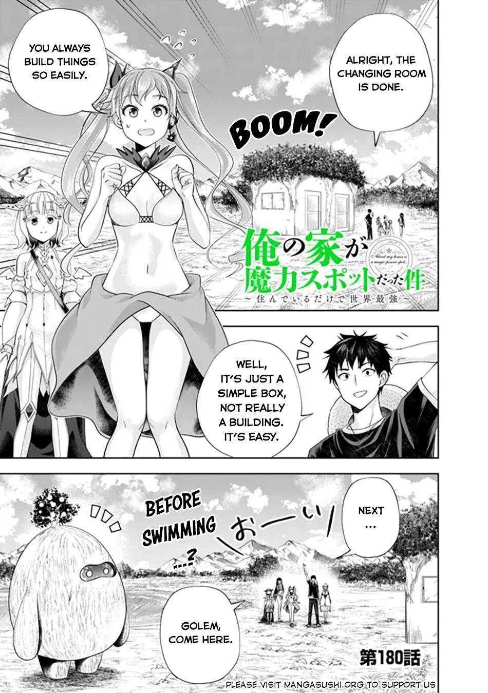 Ore no Ie ga Maryoku Spot Datta Ken: Sundeiru dake de Sekai Saikyou Chap 180 - Next Chap 181