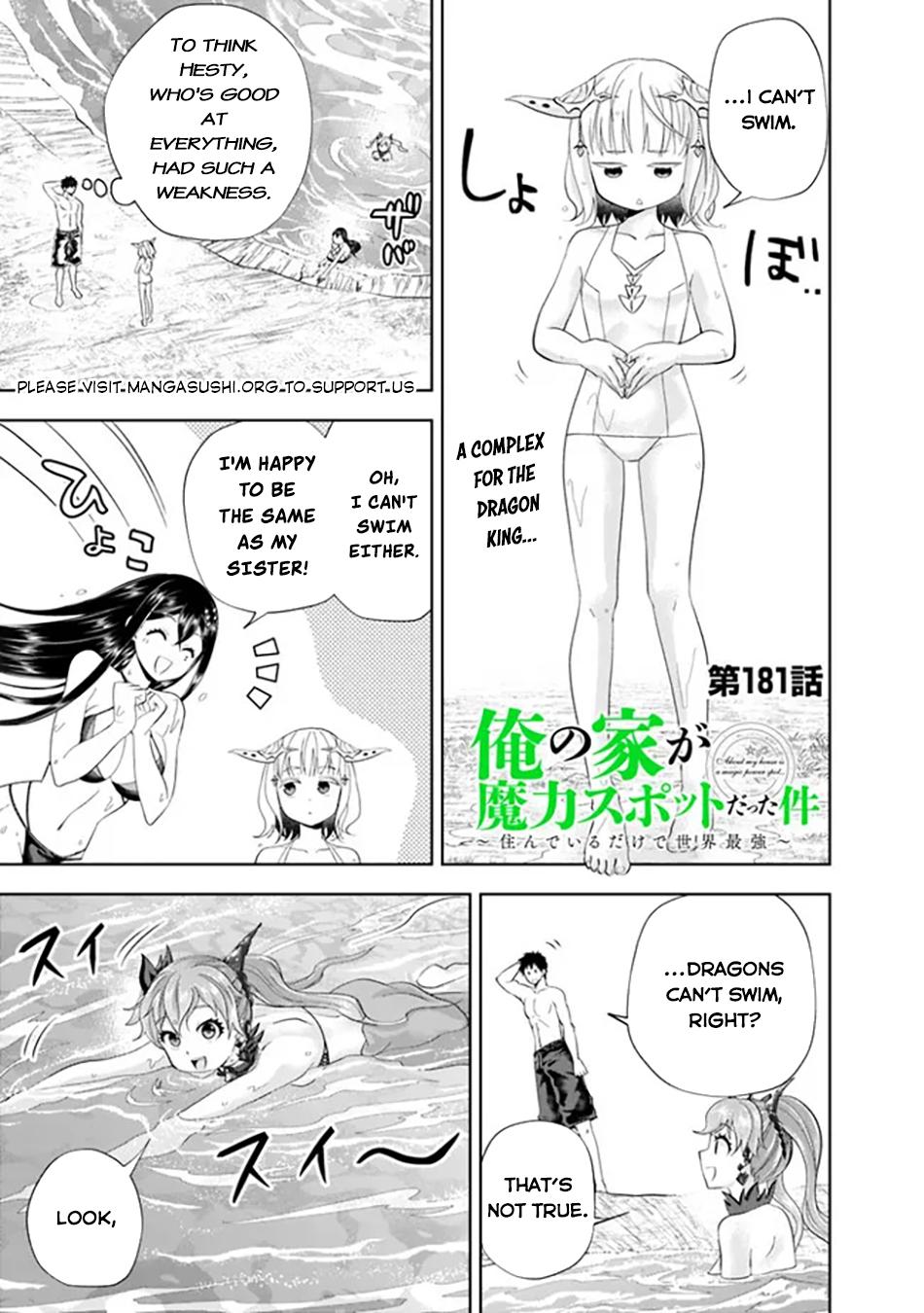 Ore no Ie ga Maryoku Spot Datta Ken: Sundeiru dake de Sekai Saikyou Chap 181 - Next Chap 182