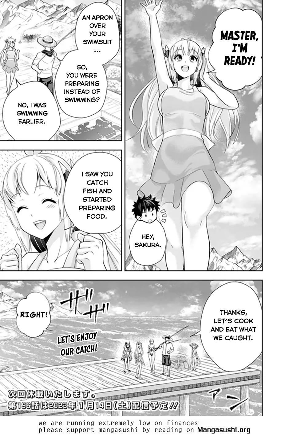 Ore no Ie ga Maryoku Spot Datta Ken: Sundeiru dake de Sekai Saikyou Chap 195 - Next Chap 196