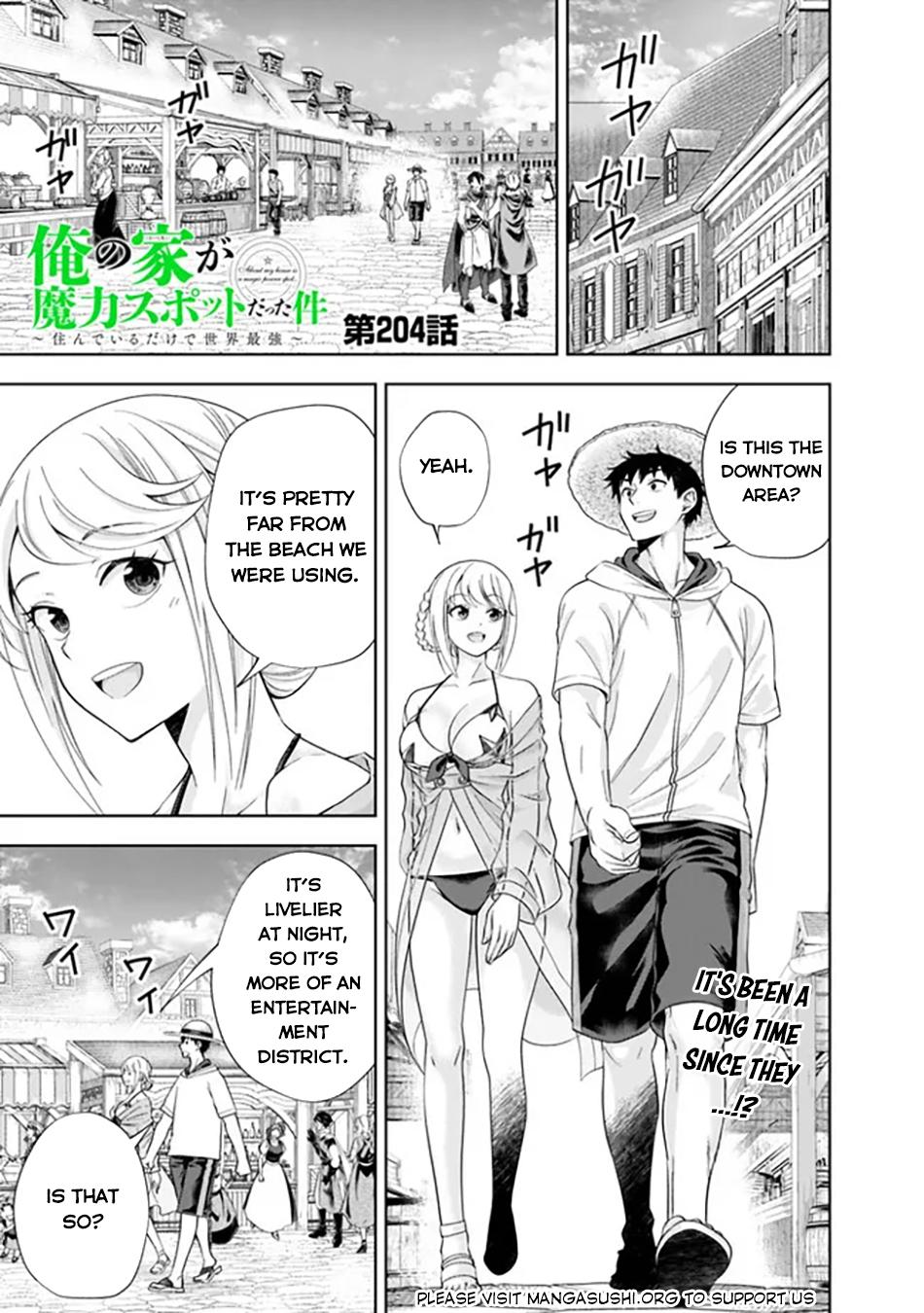 Ore no Ie ga Maryoku Spot Datta Ken: Sundeiru dake de Sekai Saikyou Chap 204 - Next Chap 205
