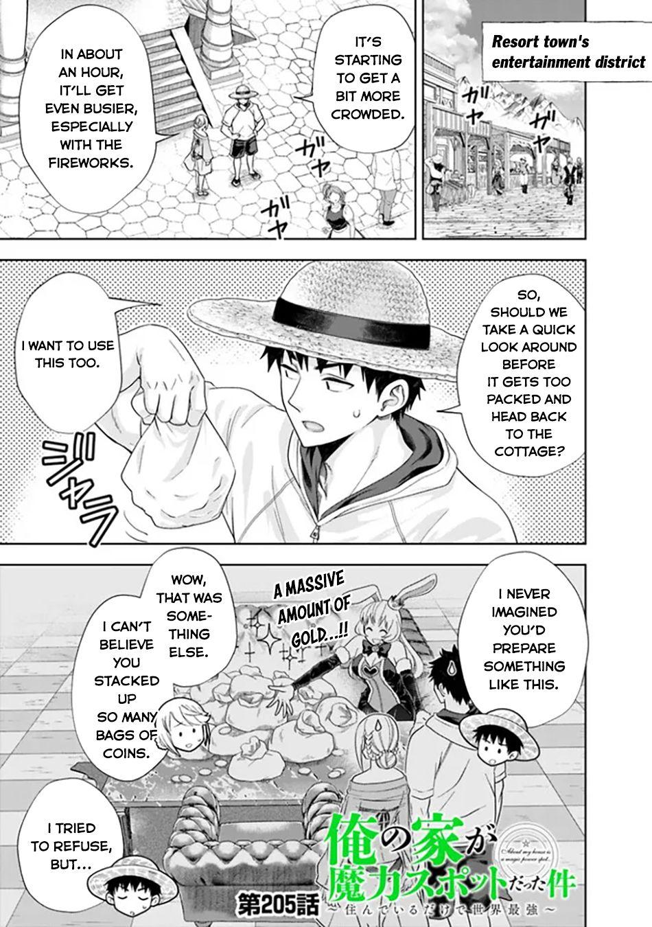 Ore no Ie ga Maryoku Spot Datta Ken: Sundeiru dake de Sekai Saikyou Chap 205 - Next Chap 206