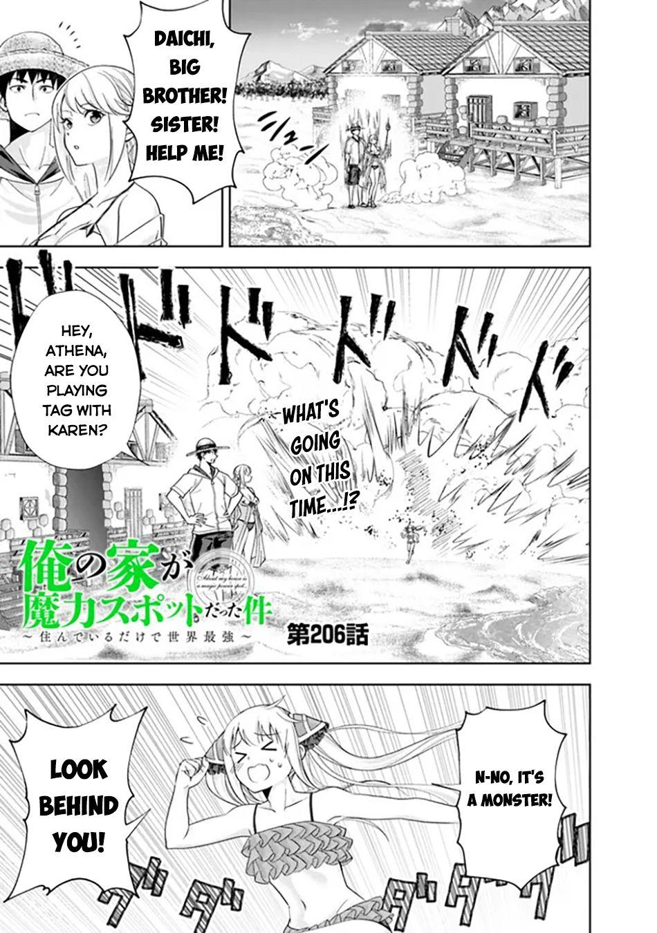 Ore no Ie ga Maryoku Spot Datta Ken: Sundeiru dake de Sekai Saikyou Chap 206 - Next Chap 207