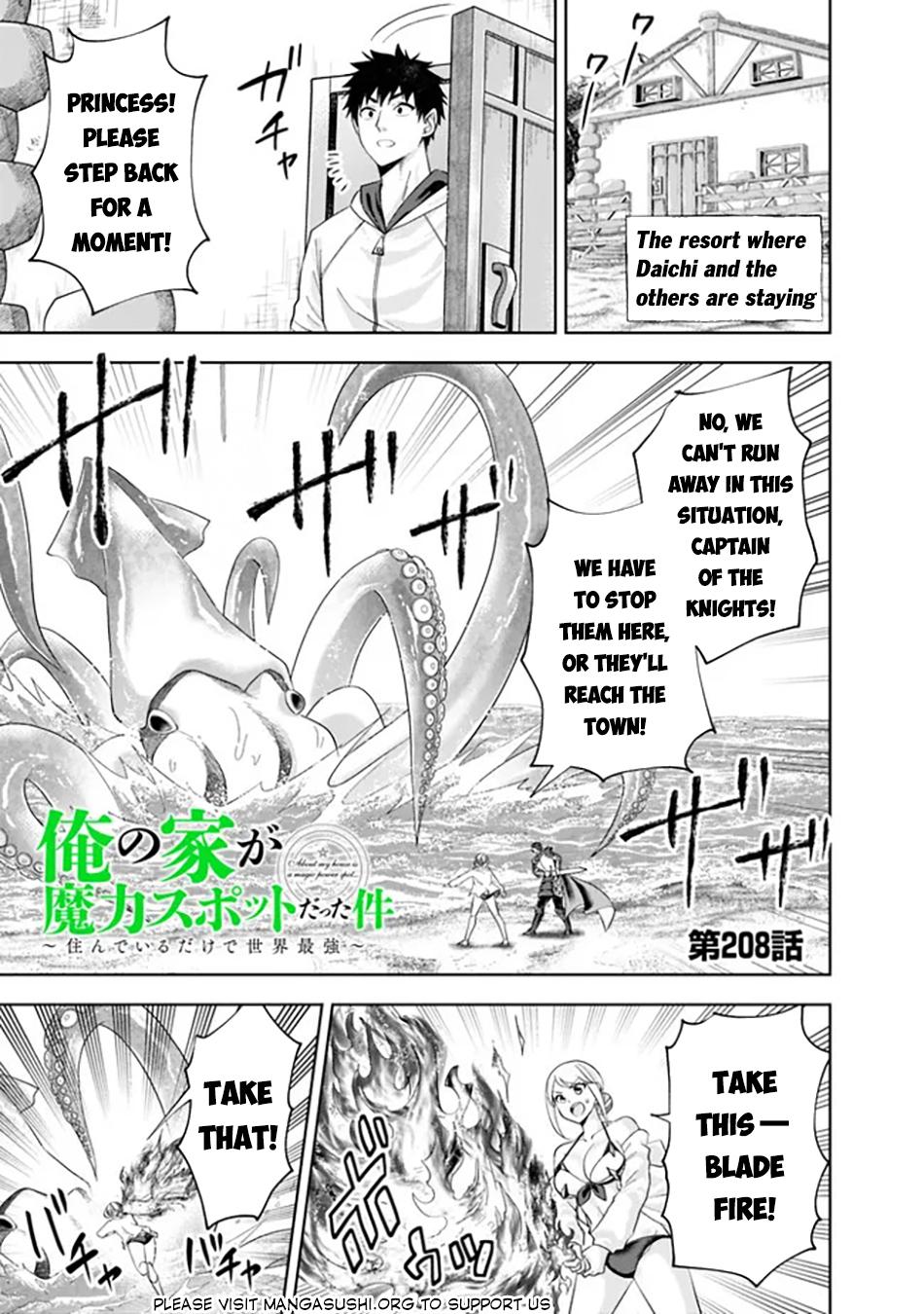 Ore no Ie ga Maryoku Spot Datta Ken: Sundeiru dake de Sekai Saikyou Chap 208 - Next Chap 209