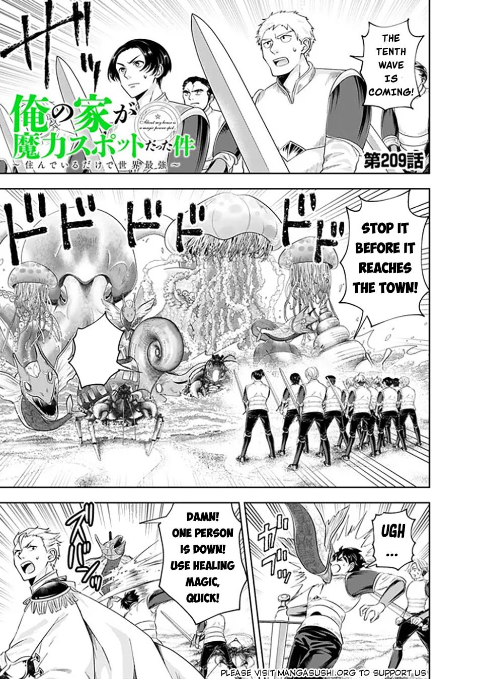 Ore no Ie ga Maryoku Spot Datta Ken: Sundeiru dake de Sekai Saikyou Chap 209 - Next Chap 210