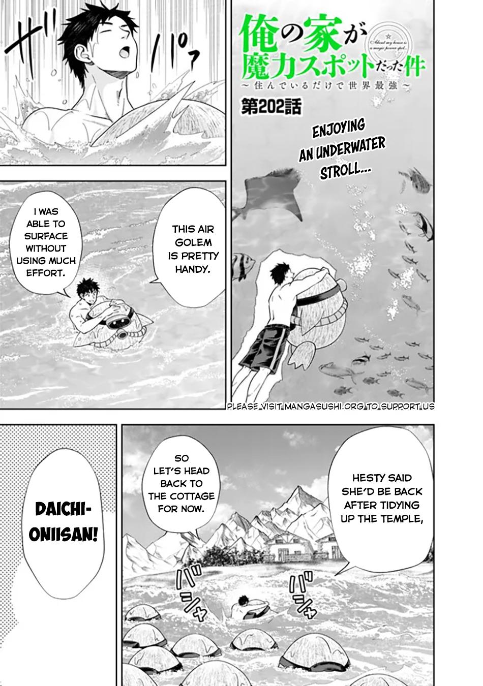 Ore no Ie ga Maryoku Spot Datta Ken: Sundeiru dake de Sekai Saikyou Chap 202 - Next Chap 203