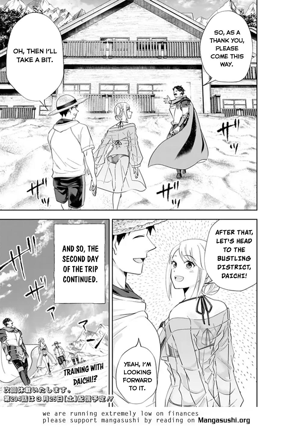 Ore no Ie ga Maryoku Spot Datta Ken: Sundeiru dake de Sekai Saikyou Chap 203 - Next Chap 204