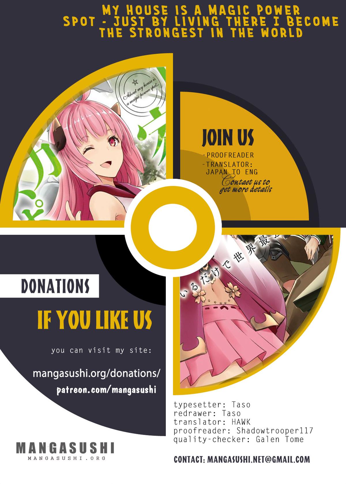 Ore no Ie ga Maryoku Spot Datta Ken: Sundeiru dake de Sekai Saikyou Chap 214 - Next Chap 215