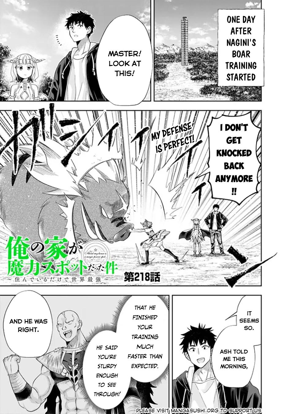 Ore no Ie ga Maryoku Spot Datta Ken: Sundeiru dake de Sekai Saikyou Chap 218 - Next Chap 219
