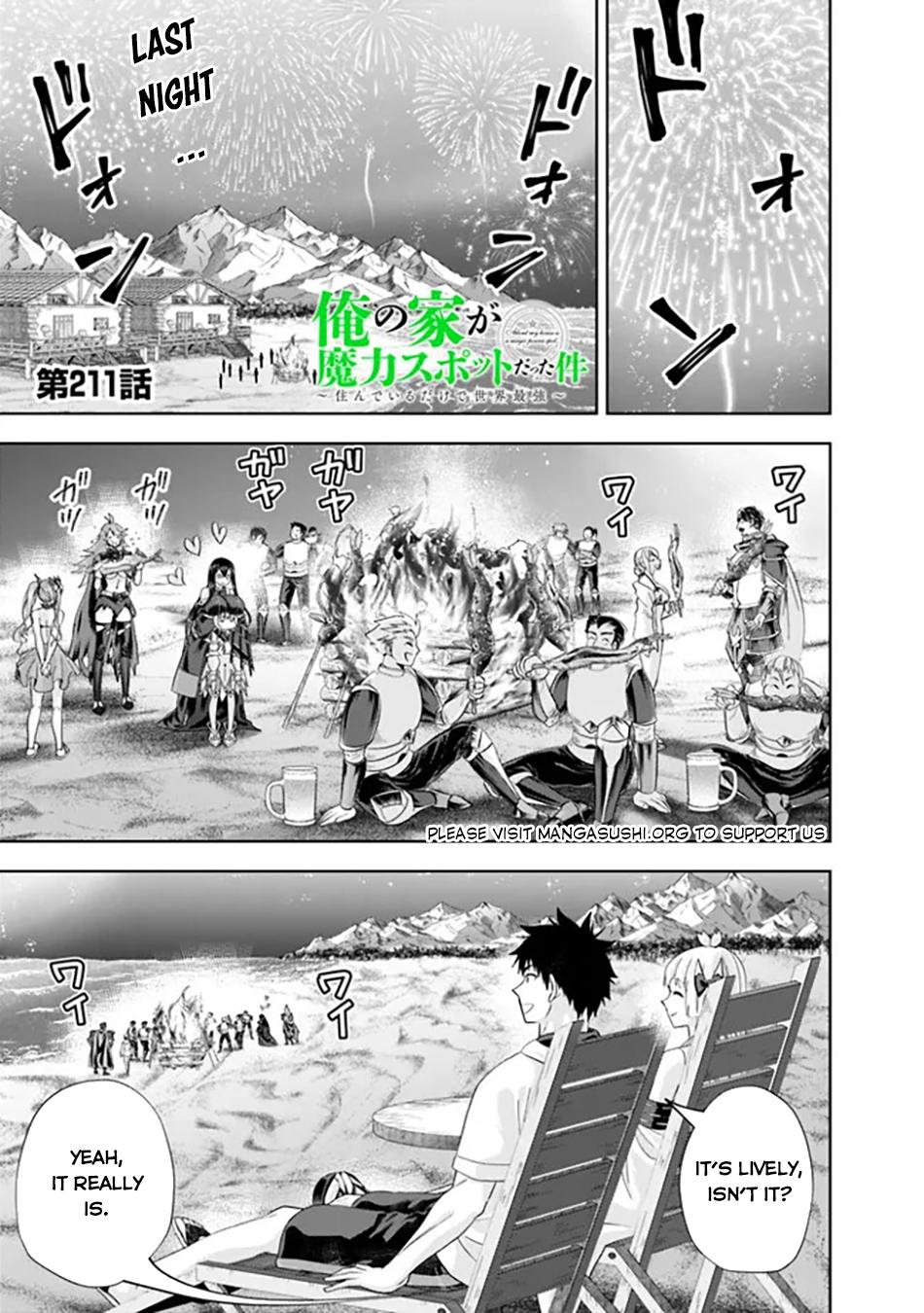 Ore no Ie ga Maryoku Spot Datta Ken: Sundeiru dake de Sekai Saikyou Chap 211 - Next Chap 212