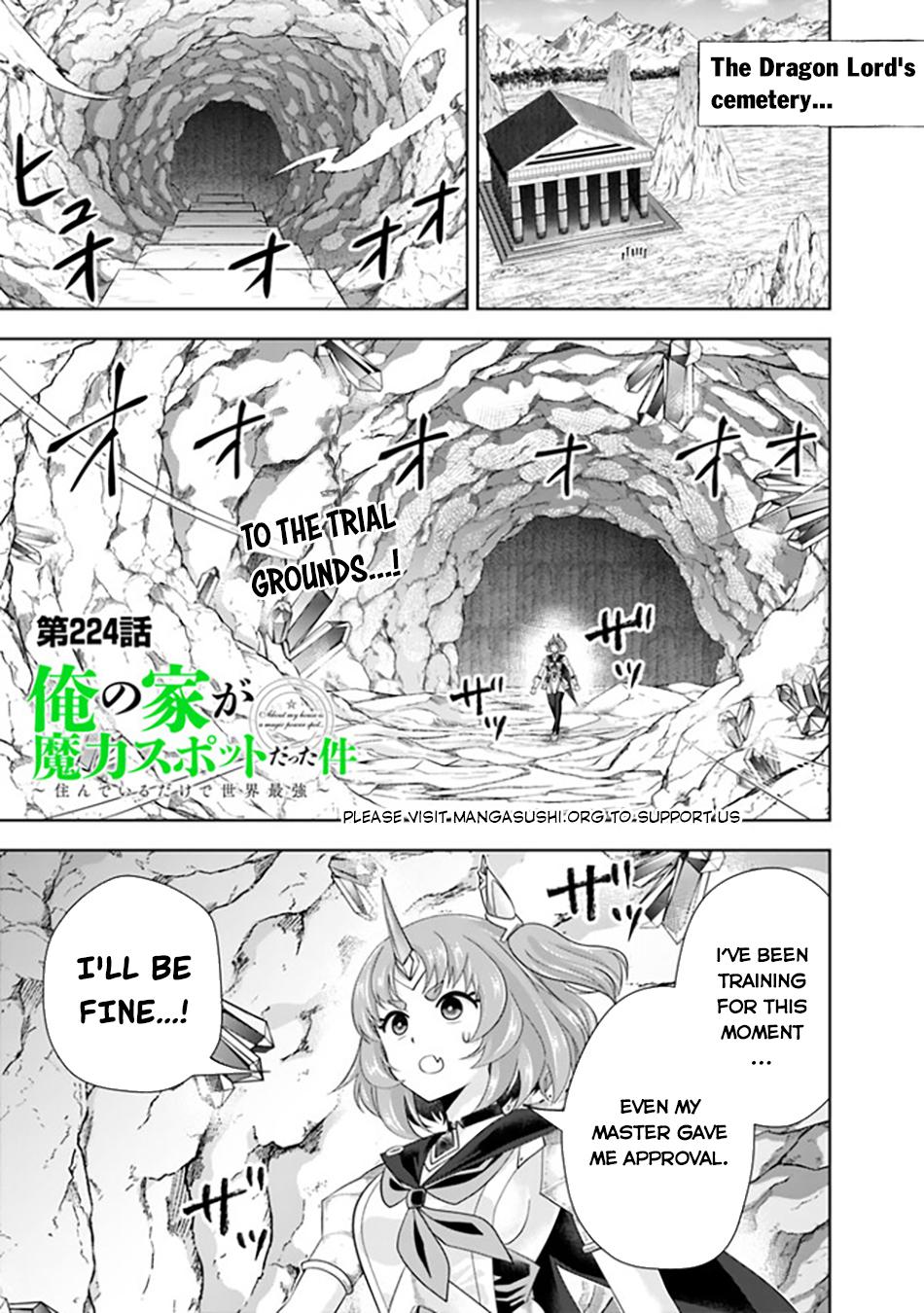 Ore no Ie ga Maryoku Spot Datta Ken: Sundeiru dake de Sekai Saikyou Chap 224 - Next Chap 225