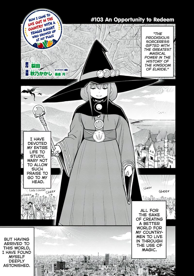 Orenchi ni Kita Onna Kishi to Inakagurashi Surukotoninatta Ken Chap 103 - Next Chap 104