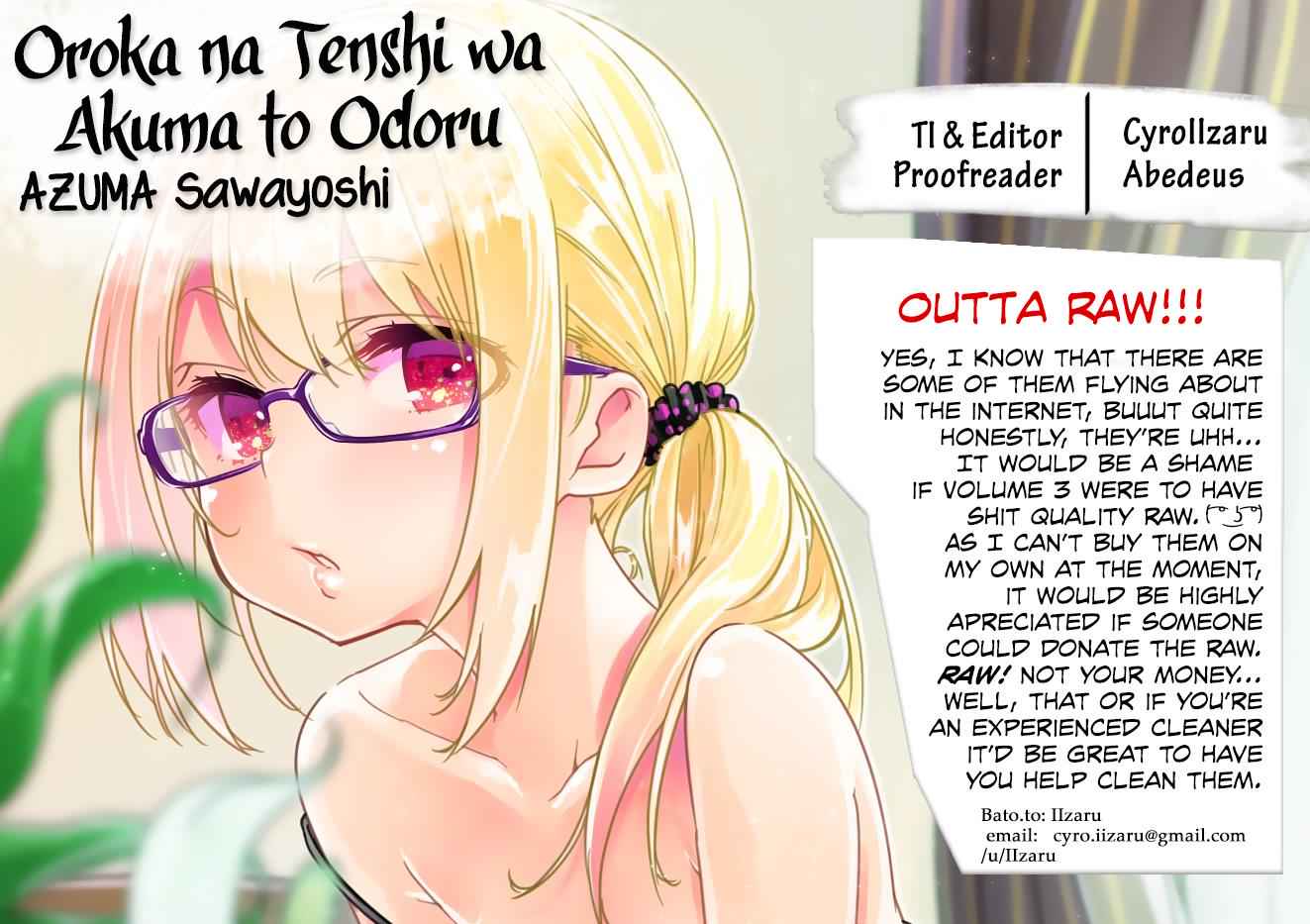 Oroka na Tenshi wa Akuma to Odoru Chap 8 - Next Chap 9