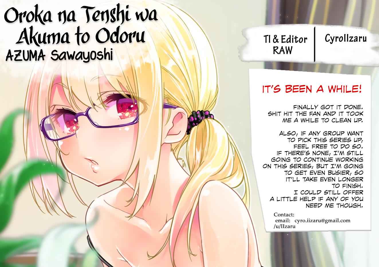 Oroka na Tenshi wa Akuma to Odoru Chap 9 - Next Chap 10